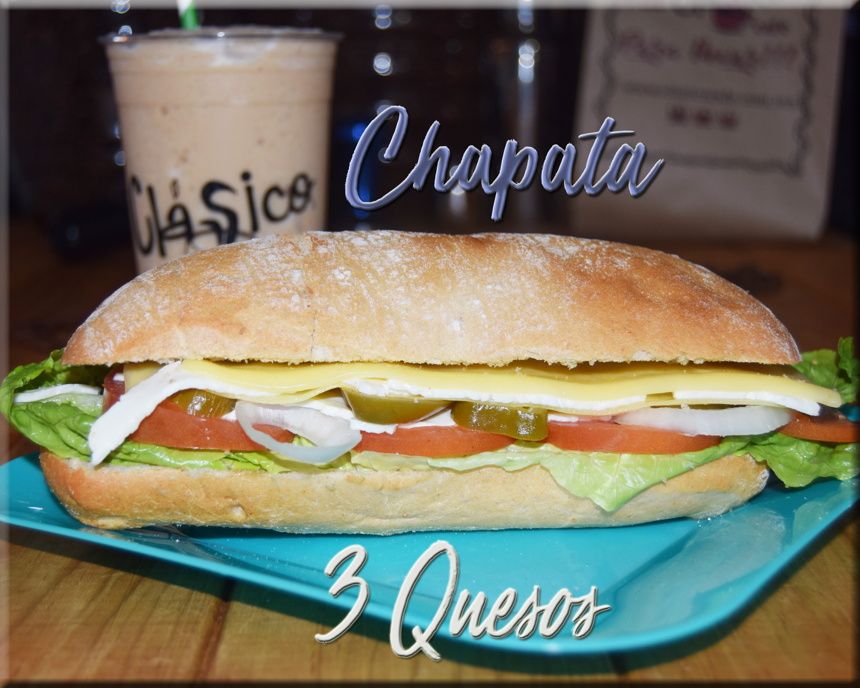 Chapata 3 Quesos